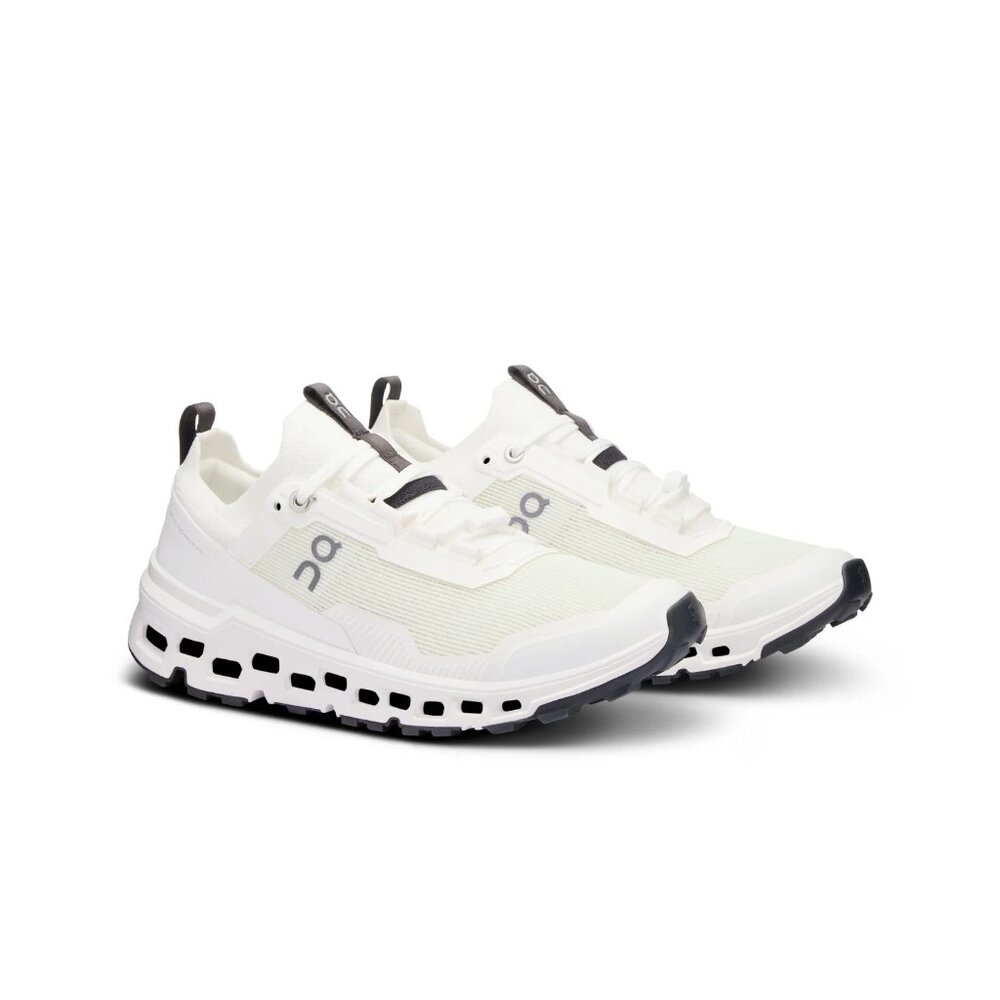 On Running Women's White and Black Cloudventure Athletic Shoes